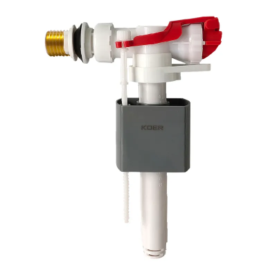 Арматура наповнювальна Koer KT-0105-1/2&quot; з боковим підключенням та латунним різьбленням 1/2&quot; (KR5334)