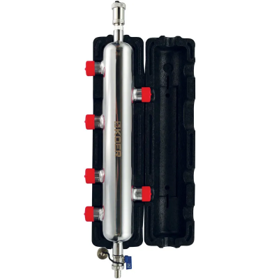 Гідрострелка Koer KR.S1032 4/2 (з повітровідв. і дренаж. краном) 1&quot;НР SUS304 (KR2959)