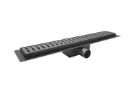 Душовий трап KOER FD35-70x900-GRAPHITE з нерж. сталі SUS304 70x900мм (Колір графіт) (KR5144)