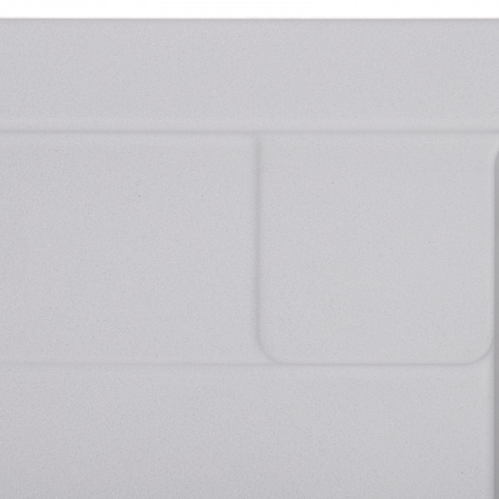 Мийка кухонна Zerix ZS-6550S-01 Біла (ZX4539)