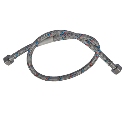 Гнучкий шланг для підключення води гайка 1/2'' - гайка 1/2'' (40 см) Zerix (ZX1550)