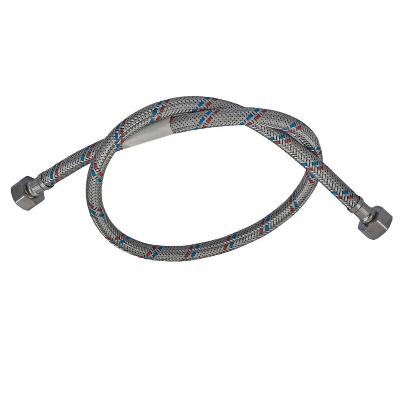 Гнучкий шланг для підключення води гайка 1/2'' - гайка 1/2'' (40 см) Zerix (ZX1550)