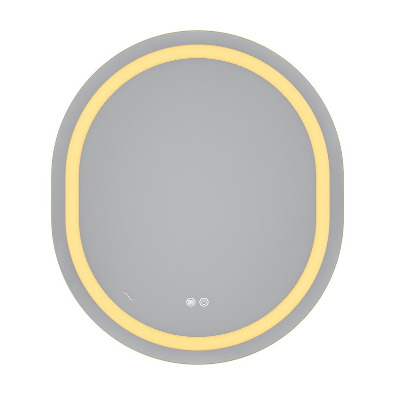 Дзеркало Mixxus Premium ELLIPSE MV05-80x70-Reverse з Led Touch, Anti-fog, димером (3-6,5kK) (MP6643)