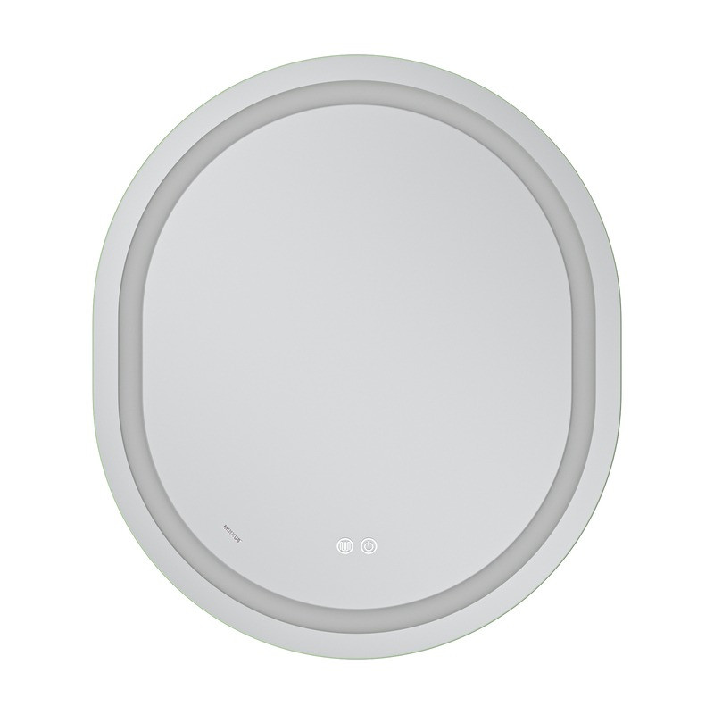 Дзеркало Mixxus Premium ELLIPSE MV05-80x70-Reverse з Led Touch, Anti-fog, димером (3-6,5kK) (MP6643)