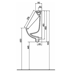 Пісуар Sniper ( 126101UA ) Kolo