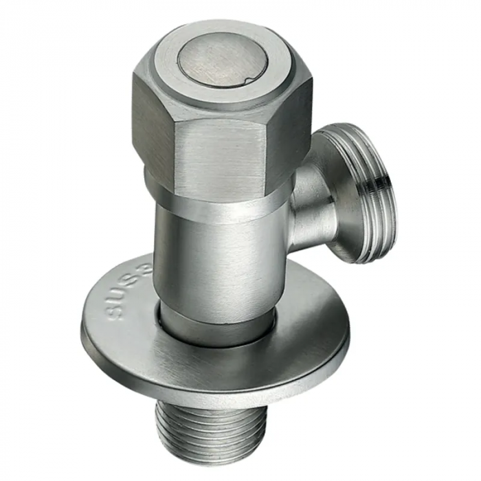 Кран для підключення сантехприладів Mixxus VAL-07-1/2x3/4 з нерж.ст.SUS304 (УПАКОВКА БЛІСТЕР) (MI6057)