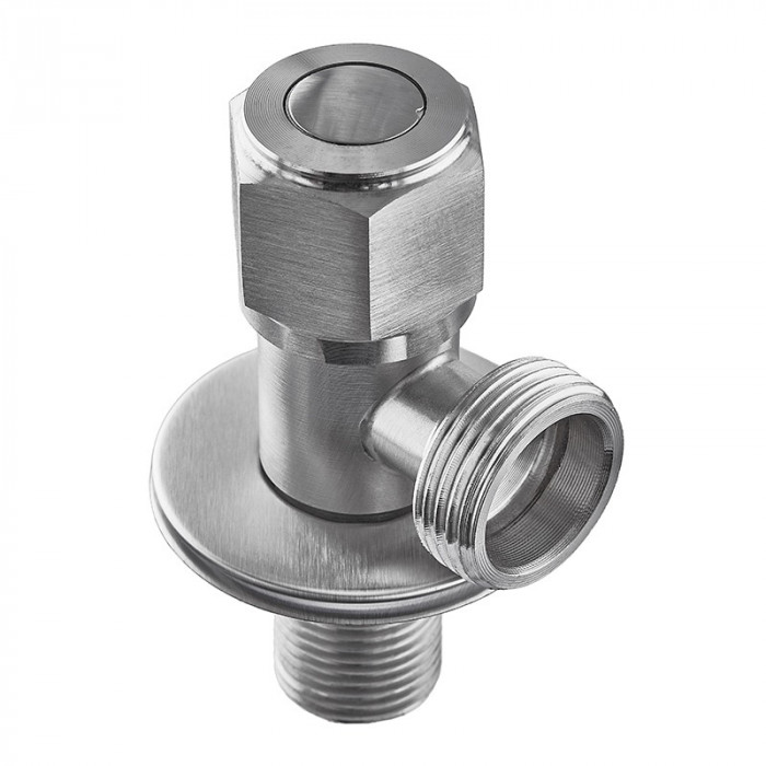 Кран для підключення сантехприладів Mixxus VAL-07-1/2x3/4 з нерж.ст.SUS304 (УПАКОВКА БЛІСТЕР) (MI6057)