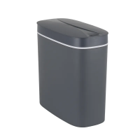 Відро для сміття сенсорне овальне MIXXUS FLAT-TC0109 GRAPHITE 9 л (колір графіт) (MI7075)