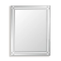 Дзеркало настінне ZERIX FONTE MRZ10-60x80-REVERSE прямокутне з декором (ZX5640)