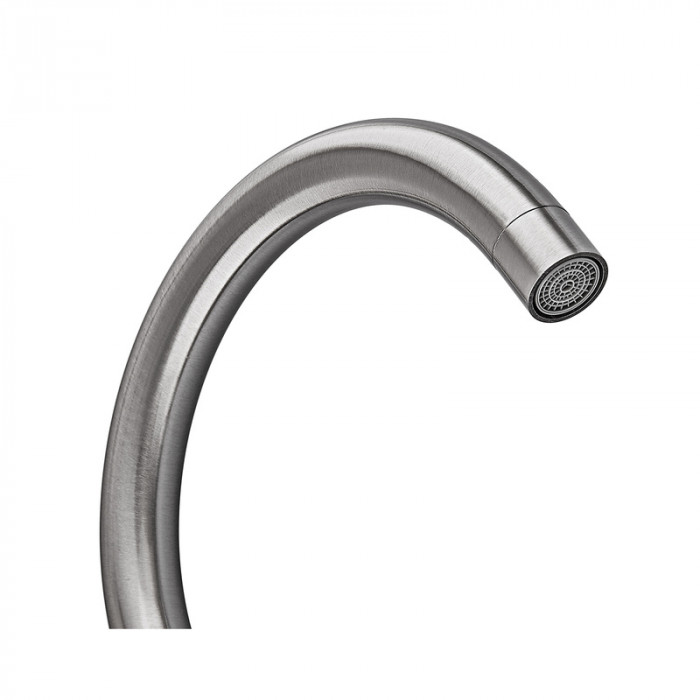 Змішувач для кухні Armata SUS-011(N) з нерж. сталі (без підведення)  (CH6485)