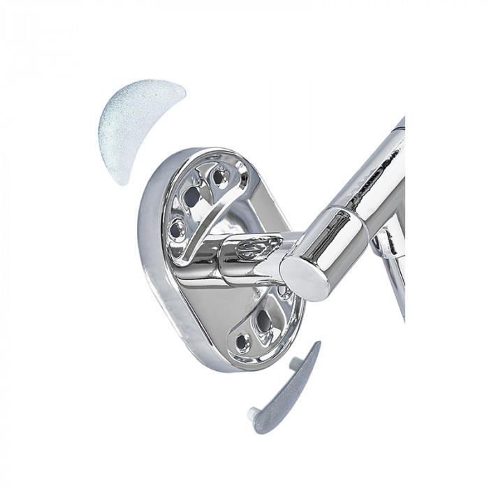 Тримач для рушника поворотний (3 планки) Zerix AFB-0113 (ZX5045)