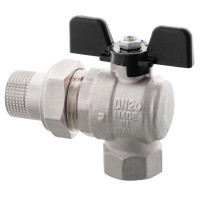 Кран з американкою Roho R106-050B - 1/2" кутовий (RO0113)