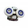 Ролики для душових кабін подвійні колеса MIXXUS PREMIUM ROLLERS SCP01-1 CHROME верхні (23mm для DIVERSE SC01, SC02, SD01) (MI7161)