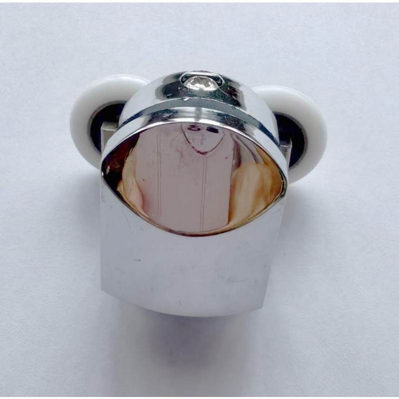 Ролики для душових кабін подвійні колеса MIXXUS PREMIUM ROLLERS SCP01-1 CHROME верхні (23mm для DIVERSE SC01, SC02, SD01) (MI7161)