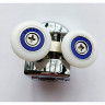 Ролики для душових кабін подвійні колеса MIXXUS PREMIUM ROLLERS SCP01-1 CHROME верхні (23mm для DIVERSE SC01, SC02, SD01) (MI7161)