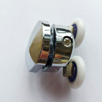 Ролики для душових кабін подвійні колеса MIXXUS PREMIUM ROLLERS SCP01-1 CHROME верхні (23mm для DIVERSE SC01, SC02, SD01) (MI7161)
