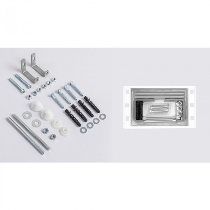 Комплект інсталяційний для унітазу Koer KT-0401 (без панелі змиву)  (KR5166)