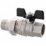 Кран з американкою Roho R105-075B - 3/4" прямий (RO0111)