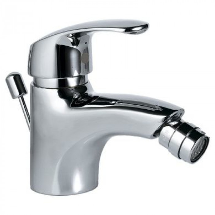Змішувач для біде JAQUAR Eko з донним клапаном, одноважільний h122, хром EKO-CHR-33213B