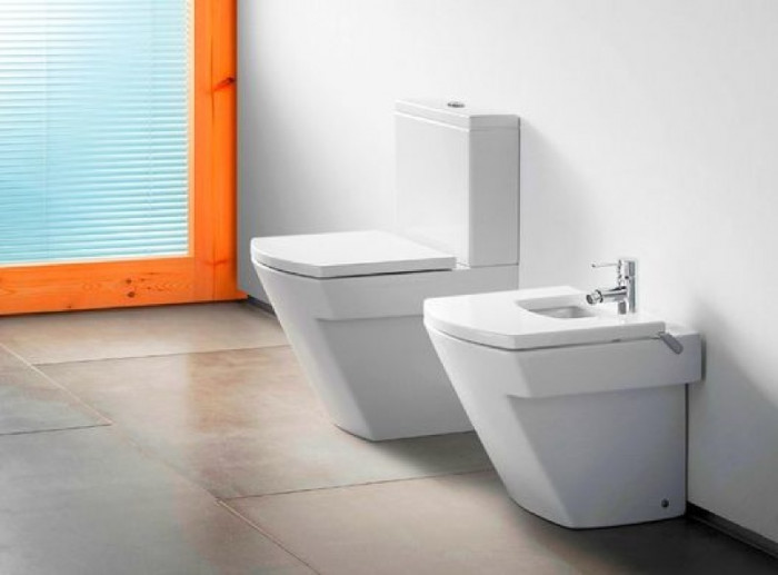 Кришка для біде ROCA Hall дюропластова, звичайне опускання, біла A806620004