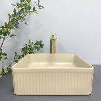 Умывальник (раковина) VBI BOLZANO BEIGE MATT накладной