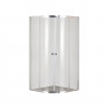 Душова кабіна без піддону Mixxus PLAIN SC01-90x90x185-TR CHROME прозоре скло 4мм (MI6899)