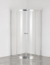 Душова кабіна без піддону Mixxus PLAIN SC01-90x90x185-TR CHROME прозоре скло 4мм (MI6899)