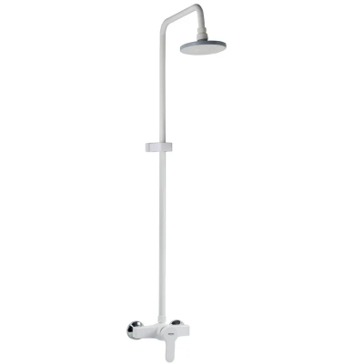 PLAMIX MARIO-003-J WHITE Душова колона зі змішувачем (колір білий) (30 шт/ящ)