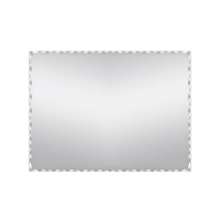 Дзеркало настінне ZERIX KUBIX MRZ06-45x60 прямокутне з декором (ZX5948)