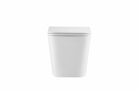 Унітаз підвісний Mixxus Premium Quadro-0302-R 530x360x365mm, система змиву Rimless (MP6454)