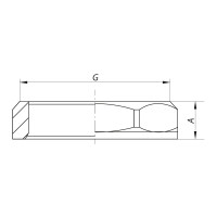 Контрольна гайка 3/4" Koer KF.K08 (KF0002)