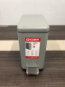 Відро для сміття з плавним закриттям прямокутне KOER TC-010210-07 10 л (колір сірий) (KR5599)
