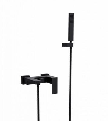 Змішувач до ванни MODERN/VARIUM чорний матовий (до стіни)