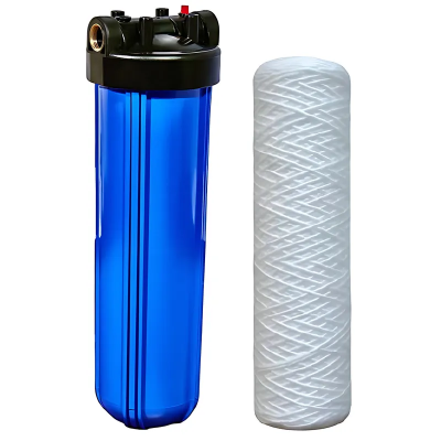 Колба фільтру для холодної води Koer KV-30-1 ВВ20 (колба, картридж PPR нитка) 8 атмосфер 1&quot; (KR5448)