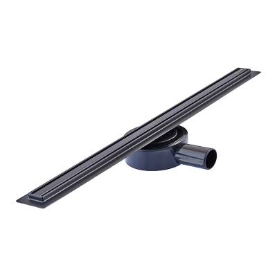 Душовий трап з нерж. сталі SUS304 Mixxus Drain-05-60-Slim Black (30x600 мм) (Чорний) (MI6169)