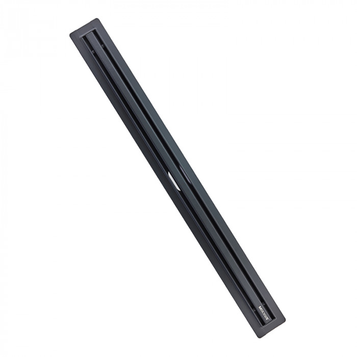 Душовий трап з нерж. сталі SUS304 Mixxus Drain-05-60-Slim Black (30x600 мм) (Чорний) (MI6169)