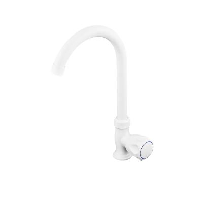 Кран для холодної води Plamix Mono-005 White (PM0675)