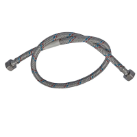 Гнучкий шланг для підключення води гайка 1/2'' - гайка 1/2'' (30 см) Zerix (ZX1549)