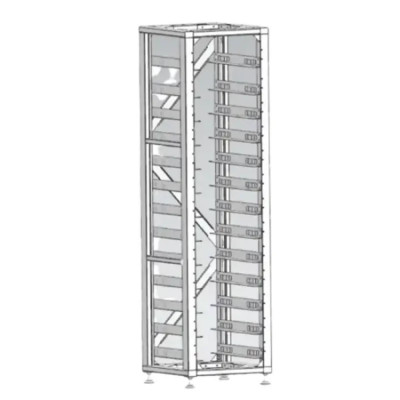 Акумуляторна стійка 3U-HRack-2G 13floors для Deye BOS-GM5.1