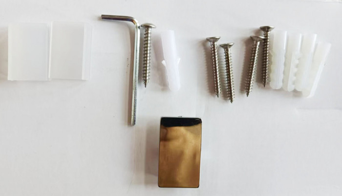 Душова перегородка Mixxus Premium FLAT SP01-90x200-TR Chrome Walk-In прозоре скло 8мм (MI6850)