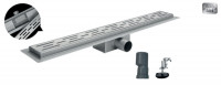 Душовий трап KOER FD01-70x800 з нерж. сталі SUS304 70x800мм (KR3279)