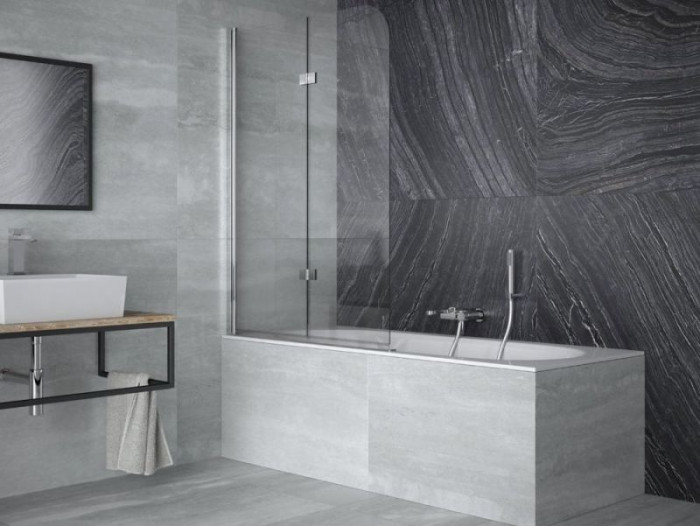 Шторка для ванни BESCO Avigo-2S 100x145