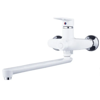 PLAMIX OSCAR-006 EURO SET WHITE (зі шлангом, лійкою та кронштейном) (24 шт/ящ)