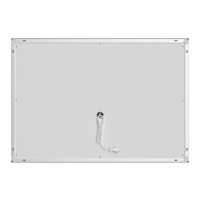 Дзеркало MIXXUS PREMIUM QUADRO MR20-120x80 з LED Touch, Anti-fog, димером, рег. яскравості, лінзою (MP6624)