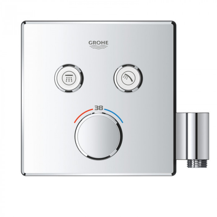 Термостат прихованого монтажу на 2 споживача Grohe Grohtherm SmartControl (29125000)