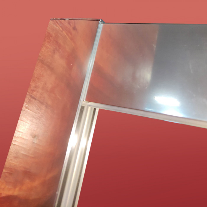 Двері в нішу Koer SR SD05-140x200-TR-01 прозоре скло Easy Clean 6мм, хром (KR5406)