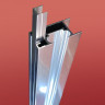 Двері в нішу Koer SR SD05-140x200-TR-01 прозоре скло Easy Clean 6мм, хром (KR5406)