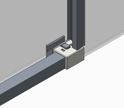 Двері в нішу Koer SR SD05-140x200-TR-01 прозоре скло Easy Clean 6мм, хром (KR5406)