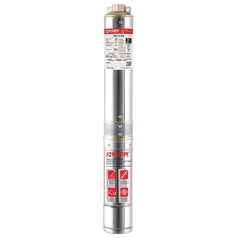 Центробіжний насос Koer 2.5SDM 1.5/12+15M 1" (KP3160)