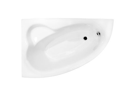 Ванна акрилова NATALIA 150х100 Ліва (solo) без ніг / без обудови